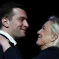 Marine Le Pen et Jordan Bardella discutent de la campagne présidentielle