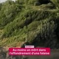 Effondrement d’une falaise à Biarritz: une femme retrouvée décédée