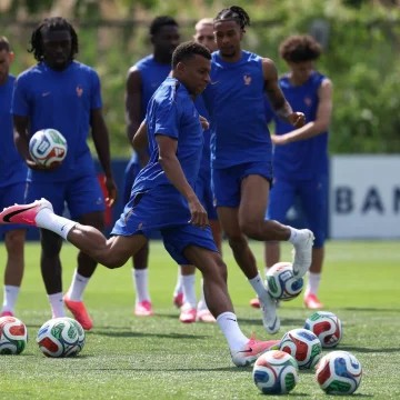 34acf735-d425-4b41-843d-4410f9ed7012 L’équipe de France se prépare pour son match contre le Sénégal