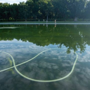 Les déboires du bassin du Lincoln Memorial