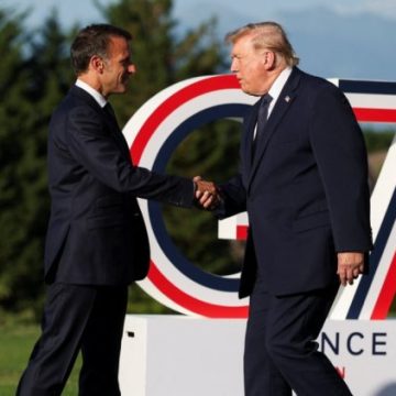 38e70801-d0df-453b-a98f-3debf2712507 Emmanuel Macron propose une mission militaire franco-britannique lors du G7