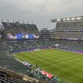 La perturbation orageuse durant le match France-Irak à Philadelphie