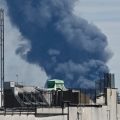 Incendie majeur dans la zone industrielle de Bobigny
