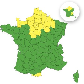 Alerte Orages : Vingt-Cinq Départements en Vigilance Jaune