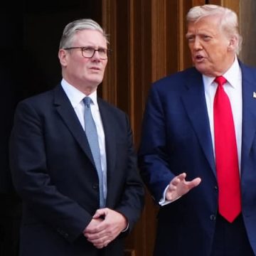 43796833-d98a-49c4-b9a9-20a724c4df6f La réaction de Donald Trump à la démission de Keir Starmer
