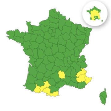 4b87b60f-d45b-4ff6-a441-2a427de7c052 Alerte Météo pour les Orages et la Canicule en France