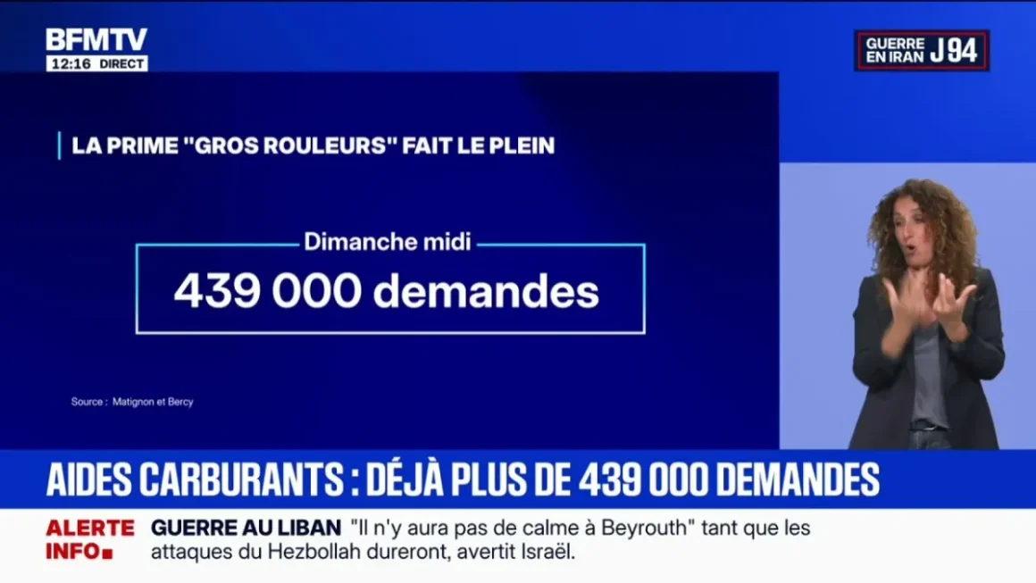 Le Premier Ministre annonce des demandes pour l’aide aux “grands rouleurs”