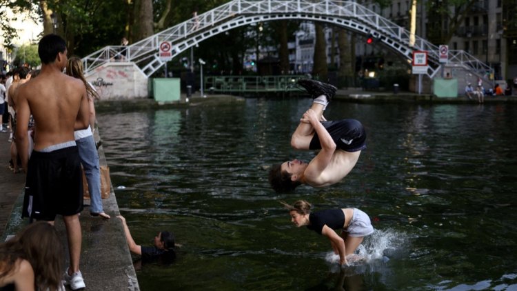 5356a79a-13f8-4122-b79b-ca32c0aade8e Baignade autorisée dans le canal Saint-Martin en réponse à la canicule