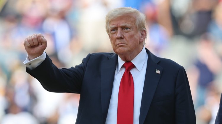 5978f272-400c-4f15-aab8-804b374c2046 Donald Trump présent au match 3 des Finales NBA