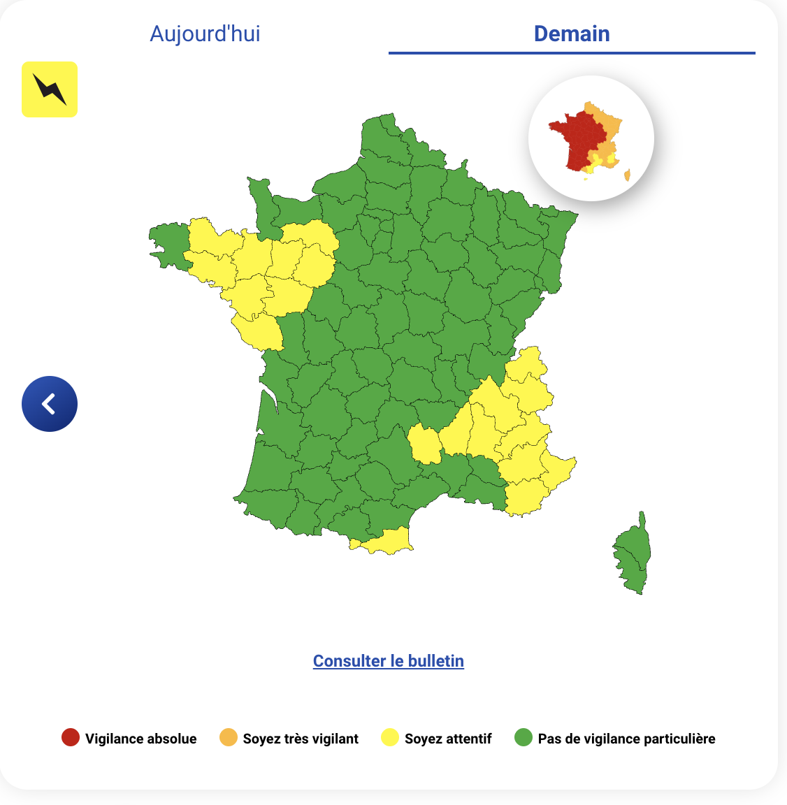 6fddeab2-60cb-467f-a243-75eb7051247d Alertes de Météo-France : Vigilance jaune pour les orages et rouge en raison de la canicule