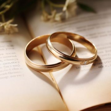 A touching image of two wedding rings gently p on the pages of an open Bible, reminding us that a marriage rooted in faith can weather any storm and withstand the test of time. Mariages « express » dans les Églises protestantes en Allemagne