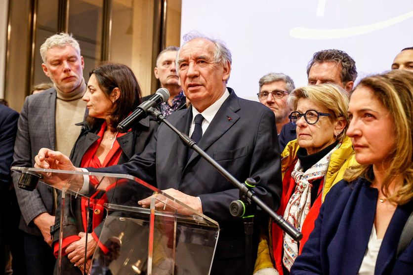 Municipales 2026 François Bayrou fait son discours au pavillon des arts aprés sa défaite François Bayrou et l’avenir du MoDem