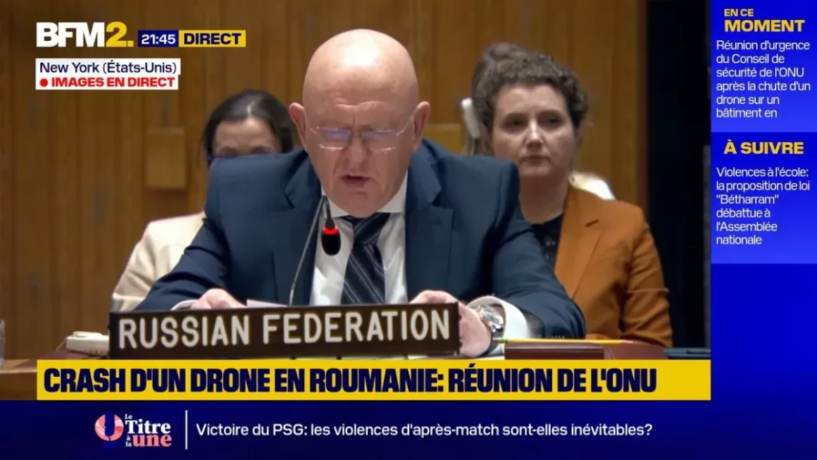 Réunion d’urgence du Conseil de sécurité de l’ONU sur un incident avec un drone en Roumanie