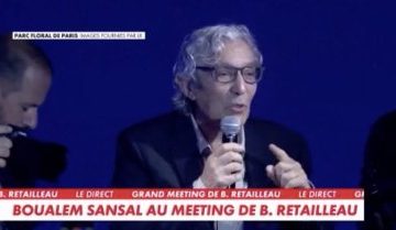 Premier meeting de Bruno Retailleau pour la présidentielle