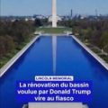 Lincoln Memorial : rénovation problématique du bassin