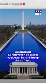 83099b8d-e0bd-433c-9a1f-a9f8036835e8 Lincoln Memorial : rénovation problématique du bassin