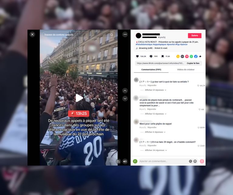 86ed8412-cec4-4f42-983f-9e8a83e381a9 Les fausses alertes sur TikTok concernant la Fête de la musique