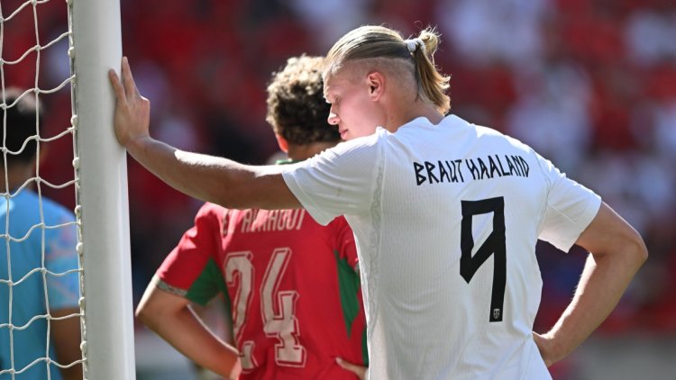 8a573a09-5392-49cc-8885-64245de86f88 Erling Haaland et son flocage personnalisé pour le Mondial 2026