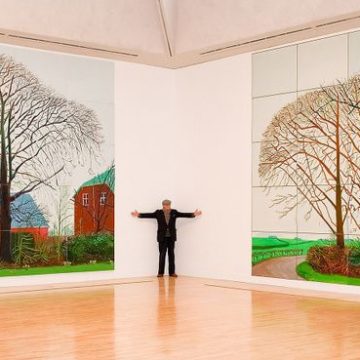 David Hockney Introduces His Painting - Bigger Trees Near Warter La Joie dans l’Œuvre de David Hockney