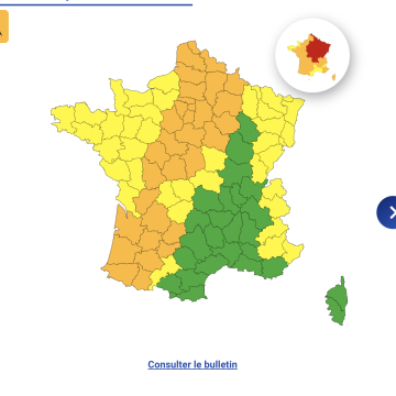 Vigilance orage renforcée : 34 départements en alerte