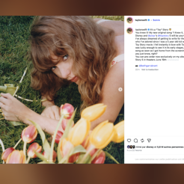 Taylor Swift compose pour Toy Story 5