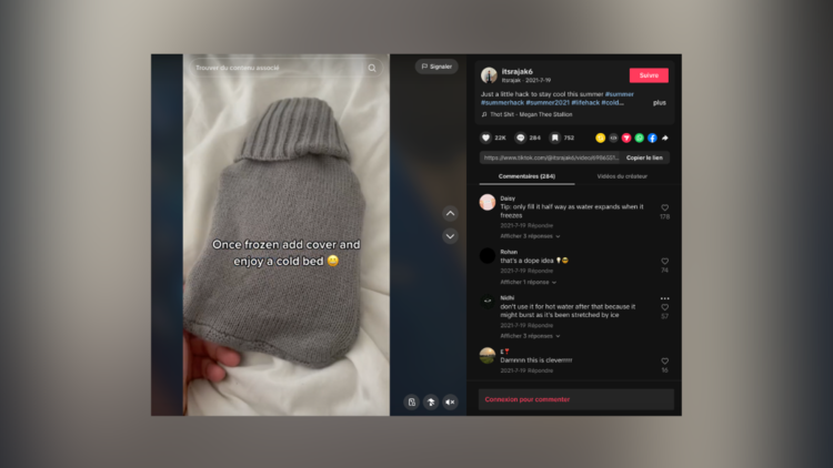98bec1d3-9fc1-4aca-b11a-c8f924796eed Astuce Virale sur TikTok : Rafraîchir son Lit Lors de Canicules