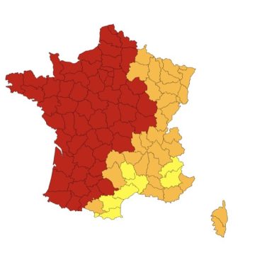Vigilance Rouge pour 58 Départements en France en Raisons d’une Canicule