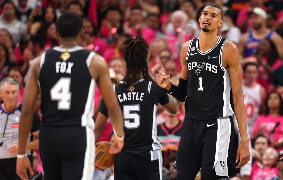 San Antonio Spurs et Victor Wembanyama sous pression en finale NBA