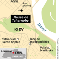Le musée national de Tchernobyl endommagé par une frappe de missiles à Kiev