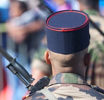 French soldier parading Décès accidentel d’un militaire français au Liban
