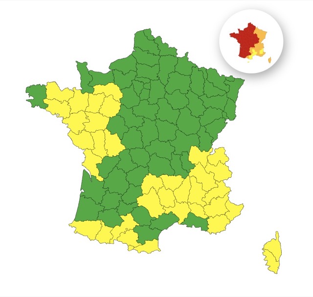 ac1daa25-2bba-4d50-a311-7b368da79ccf Vigilance Jaune Orages: 35 Départements en Alerte