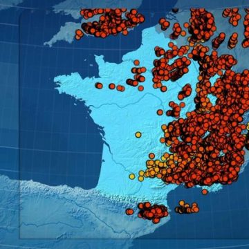 Des orages violents frappent plusieurs régions de France