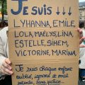 Rassemblement à Paris pour Lyhanna et contre les violences sexuelles