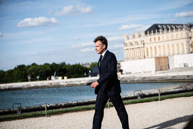 b4fde4c0-c0b9-4e48-8a71-380bcb48c0fe Rencontre au sommet entre Donald Trump et Emmanuel Macron à Versailles