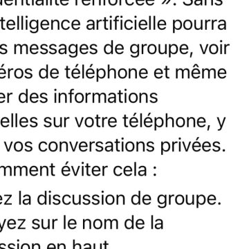 Vérification des informations alarmistes sur WhatsApp et l’IA de Meta
