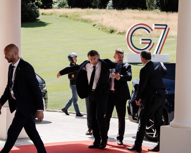 dfac4810-ba39-4c9b-98fc-0f595cf9c638 Emmanuel Macron et son pari international au sommet du G7