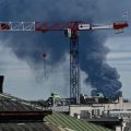Incendie majeur dans un entrepôt à Bobigny