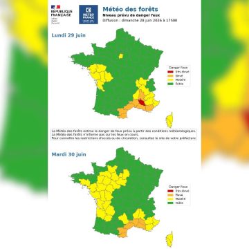 e7474fda-7288-46df-b9df-345b9a981de6 Alerte Feux de Forêt en France