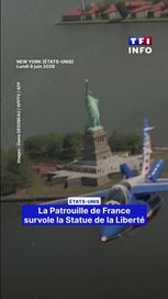 e7eb99d9-1b98-4e91-829e-a51583aa4aa8 La Patrouille de France rend hommage à la Statue de la Liberté