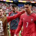Cristiano Ronaldo frustré lors du match Portugal-RD Congo
