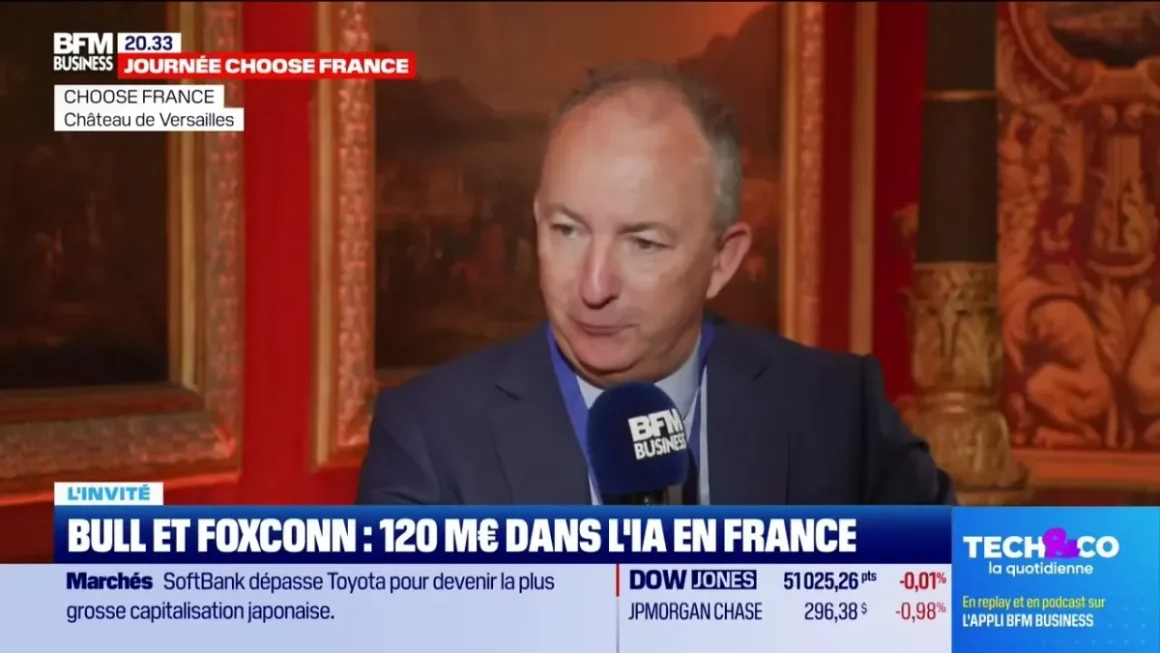 Emmanuel Le Roux parle du partenariat Bull et Foxconn