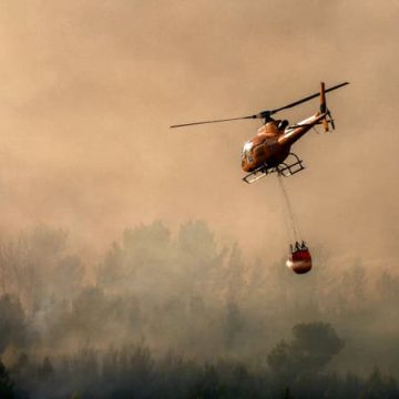 Un incendie majeur ravage le massif des Pyrénées-Orientales