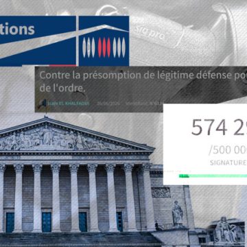 Mobilisation contre la loi sur la présomption de légitime défense