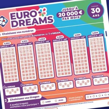 Tirage de l&rsquo;EuroDreams du 16 juillet 2026