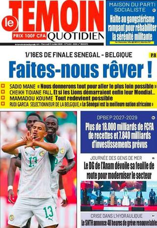 0b85aade-6fe3-4e8b-ab24-88ea97c9c2d9 Belgique-Sénégal : Un Match Décisif Pour Les Lions
