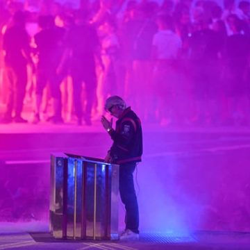 Kavinsky à la cérémonie de clôture des Jeux olympiques de Paris 2024