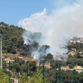 Incendie de végétation à Saint-Laurent-du-Var