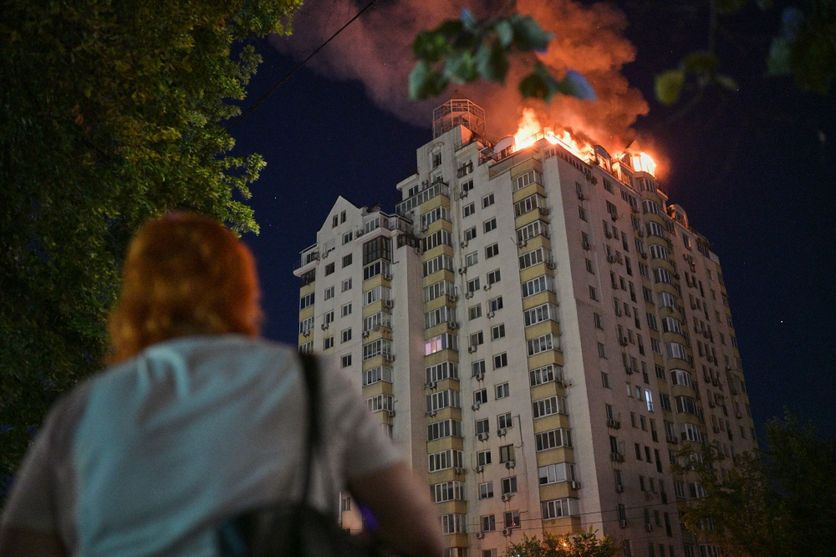 APTOPIX Russia Ukraine War Les demandes de l’Ukraine après de nouvelles frappes russes