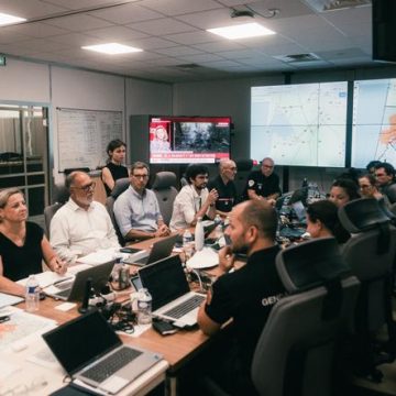Coordination de Lutte Contre le Mégafeu en Gironde