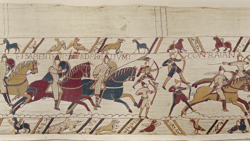 2cf7ed2d-bdc0-4ad7-a8e5-c439b2243fe9 La tapisserie de Bayeux en exposition au British Museum
